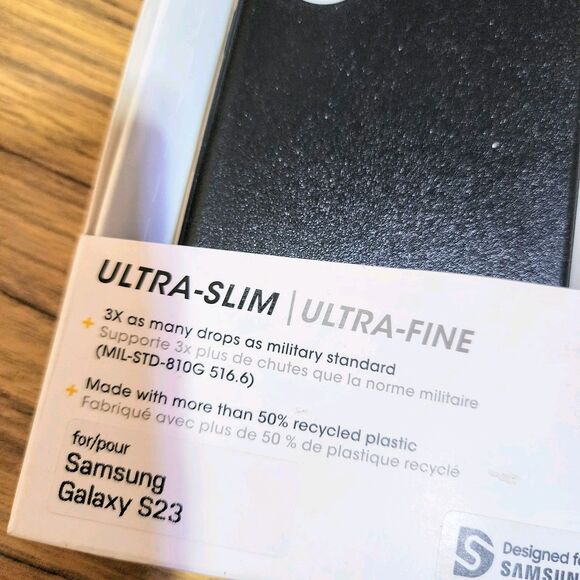 OTTER BOX NIP Symmetry Srs SAMSUNG GALAXY S23 Slim Black Cell Phone Case Holder - Picture 4 of 6